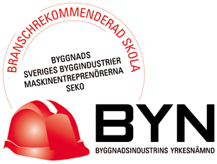 Logga för Byn, byggnadsindustrins yrkesnämnd.