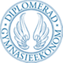 Logotype: Diplomerad gymnasieekonom.