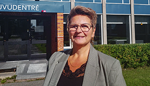 Porträtt: Ulrika, rektor.