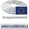 Logotype: Europaparlamentet Ambassadörsskola.